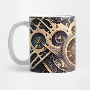 Glimpses of Time - Watch Components in Artful Harmony Mug